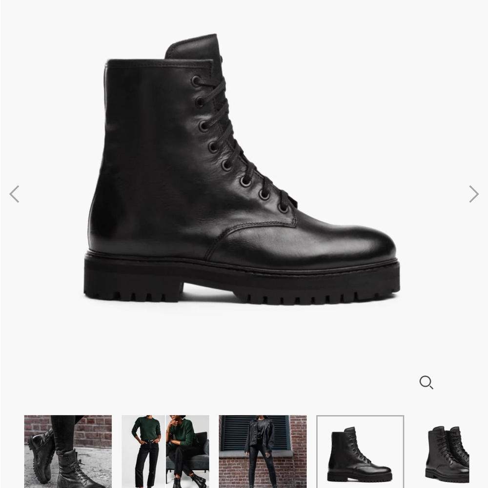 NEW Thursday Boot Company Black Combat Boots
